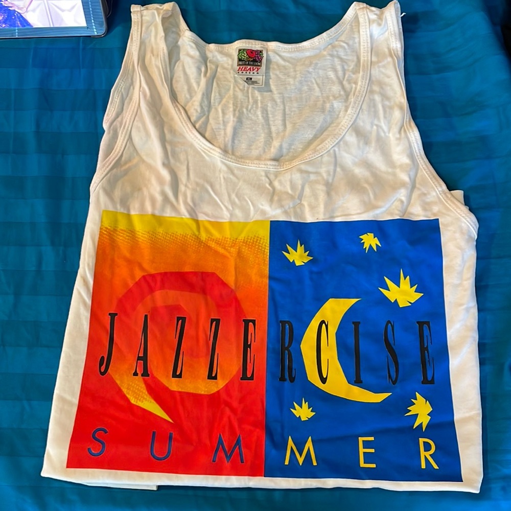 Jazzercide tank top NEW, never worn